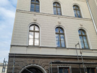 Szkoła na ulicy Pomorskiej 16, elewacja